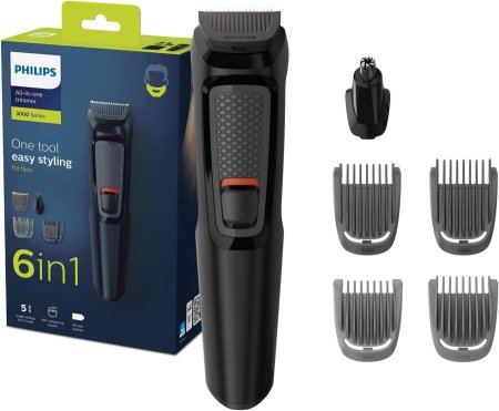ماكنة الحلاقة متعددة الاستخدامات 6 ملحق من Philips